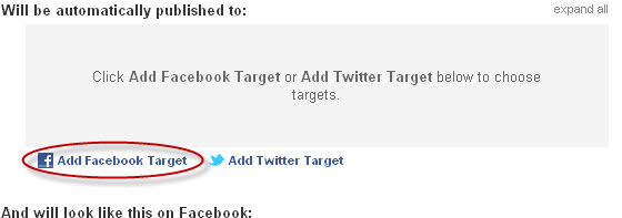 facebook target