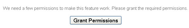 grant permissions