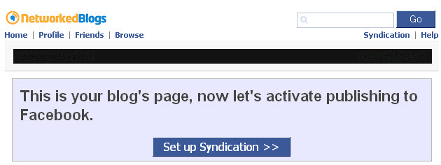 setup syndication