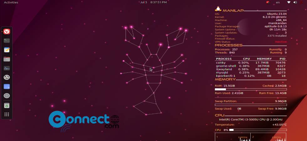 How To Install Conky On Ubuntu Linux CONNECTwww