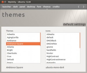 MyUnity - Ambiance square theme
