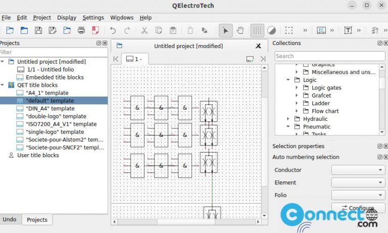 QElectroTech Electrical Diagram Editor CONNECTwww