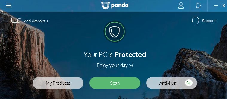 Panda free antivirus