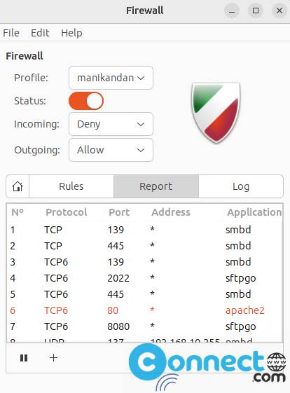 UFW firewall