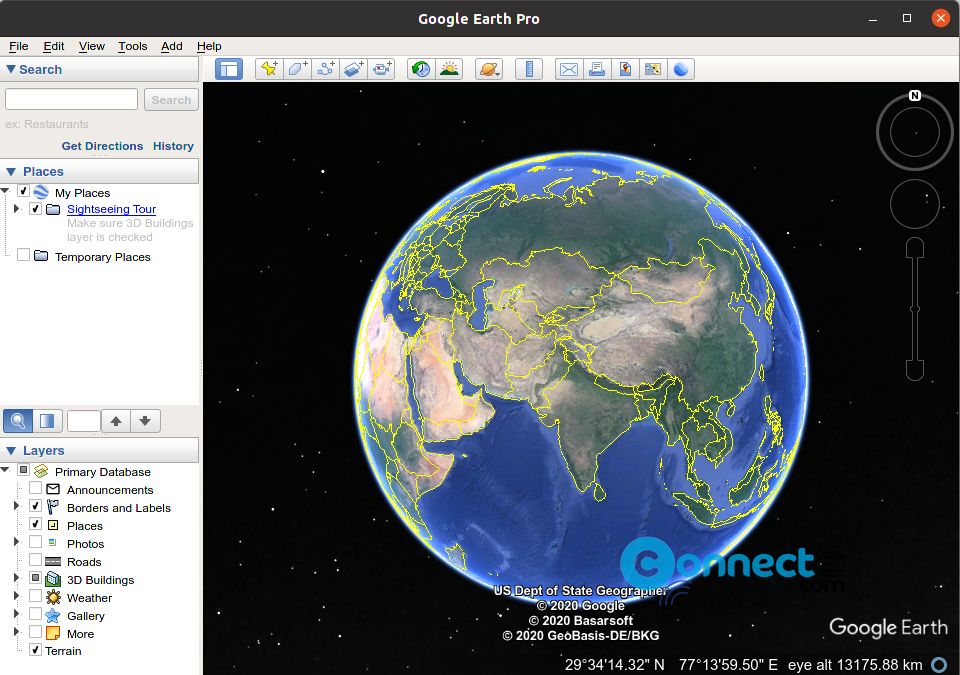 google earth pro on desktop
