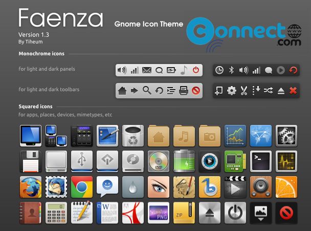 Faenza gnome icon theme