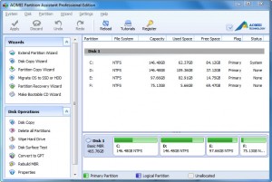 AOMEI Partition Assistant Pro 10.1 for windows download