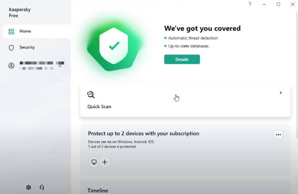 Kaspersky Free Antivirus