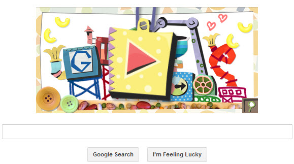 Mother's Day google doodle 2013