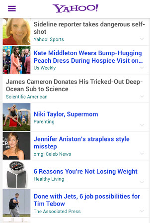 Yahoo! App for Android released [Android]
