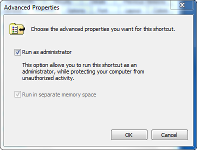 Command Prompt run as admin