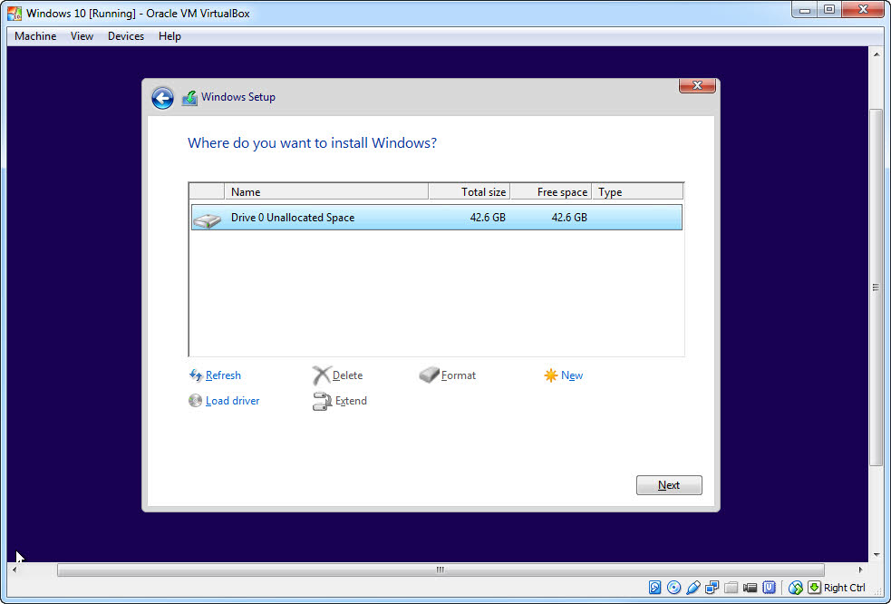 installing oracle virtualbox on windows 10