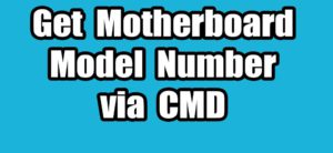 Read more about the article How To Get Motherboard Model Number on Windows via Command Prompt