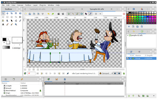 Read more about the article Synfig Studio – open-source 2D animation software