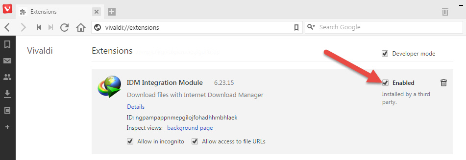 cara integration idm version 7 ke mozilafirefox