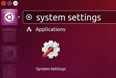 001 system settings