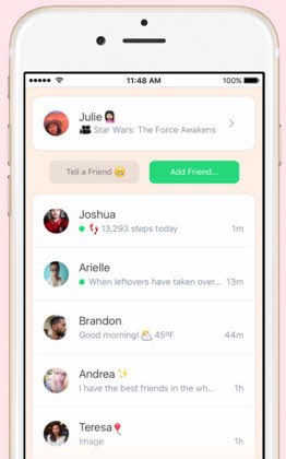 Read more about the article Peach — a space for friends [iOS]