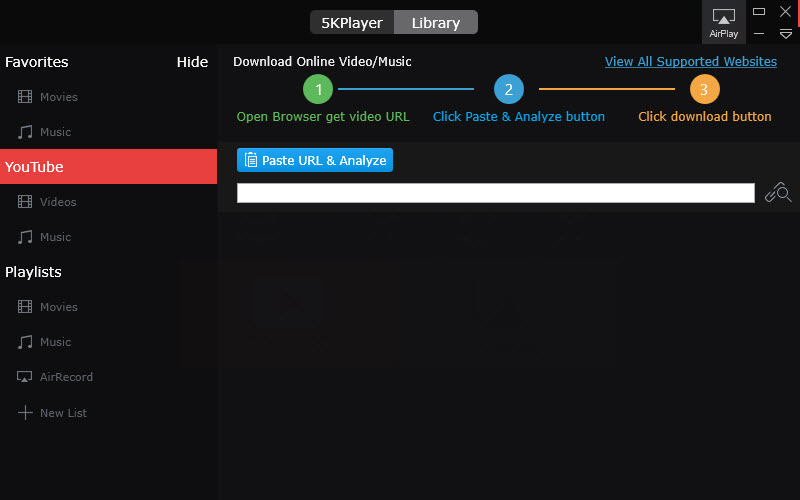 5kplayer youtube downloader