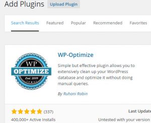 Read more about the article WP-Optimize – Clean and optimize your WordPress database