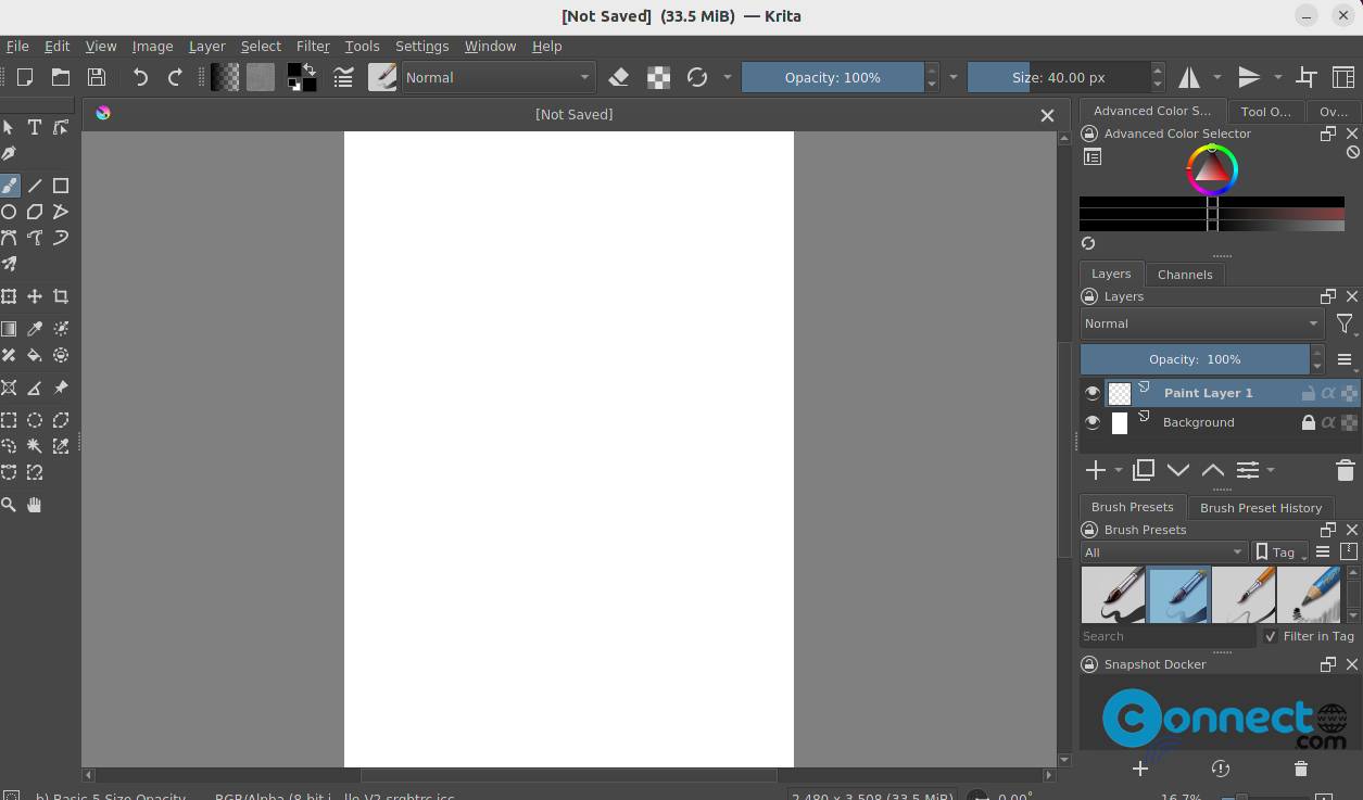 Krita software