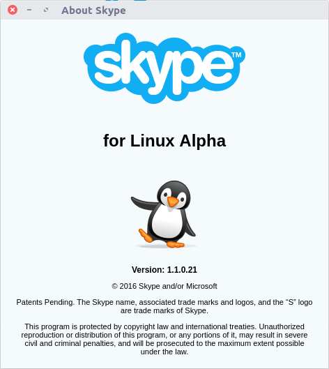 About Skype for linux alpha