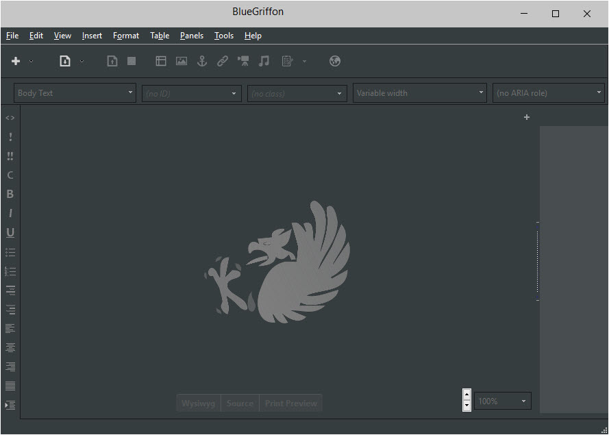 bluegriffon one click templates