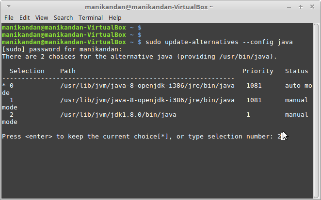 linux mint install openjdk 11