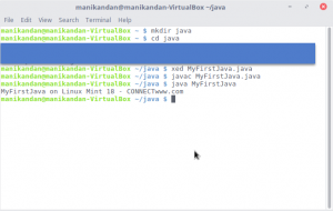 Read more about the article How to Create, Compile and Run Java Program on Linux Mint