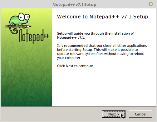 start-notepad