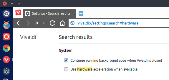 vivaldi-hardware-acceleration