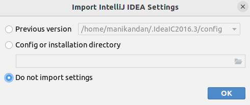 IntelliJ IDEA Community Edition profile path