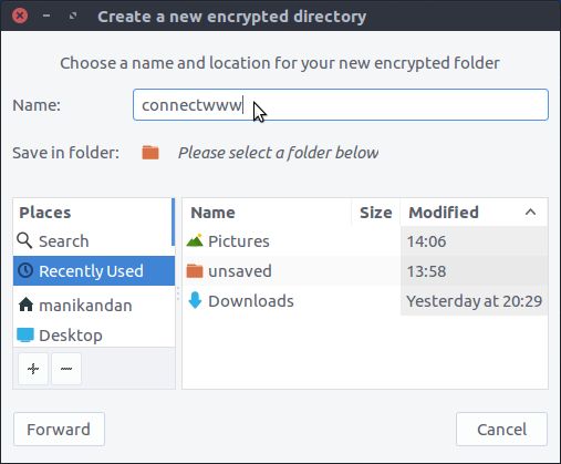 cryptkeeper-new-folder