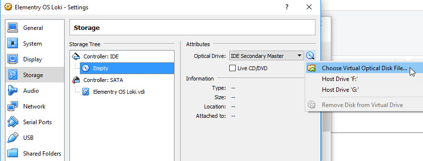 virtual optical disk file for windows 10