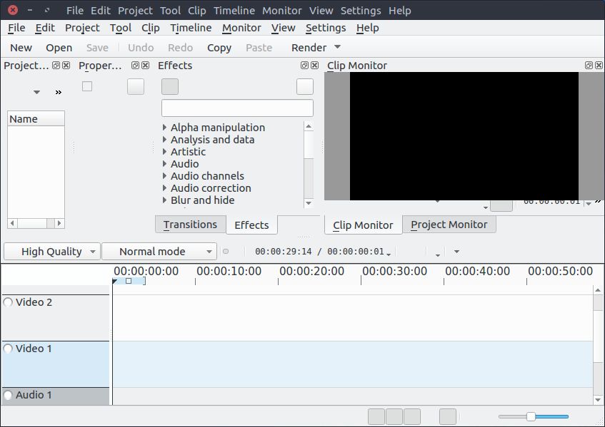 Read more about the article Best Video Editor for linux – KdenLive Video Editor
