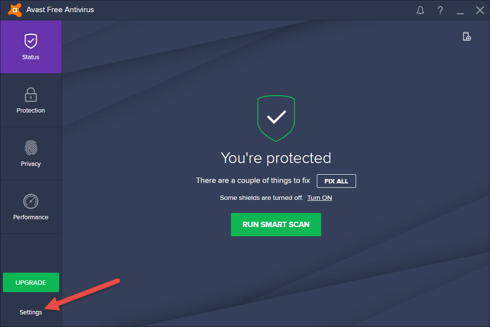 how to remove avast antivirus extra line in the email