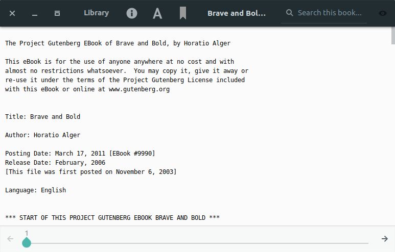 ubuntu epub reader