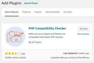 Read more about the article PHP Compatibility Checker  – Check your wordpress website for compatibility for PHP 7