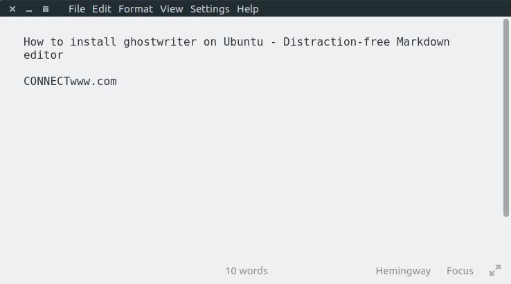 How To Install Ghostwriter On Ubuntu – Distraction-free Markdown Editor ...