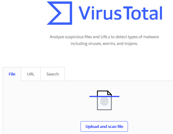 check file for virus online