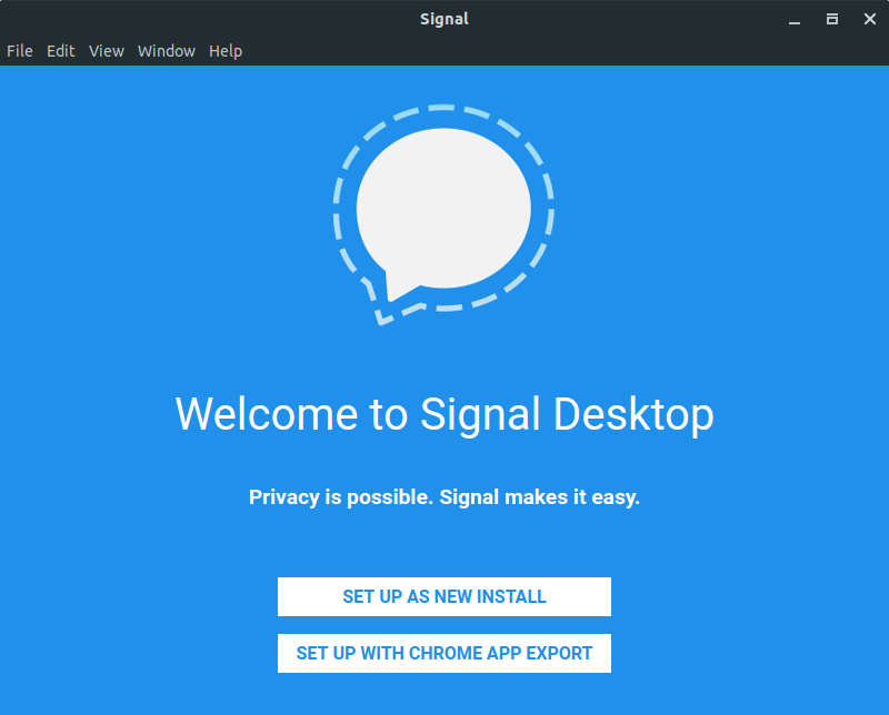 signal private messenger desktop