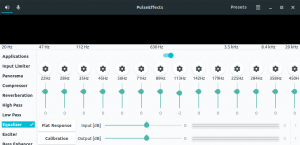 Read more about the article PulseEffects – Audio effects and equalizer app