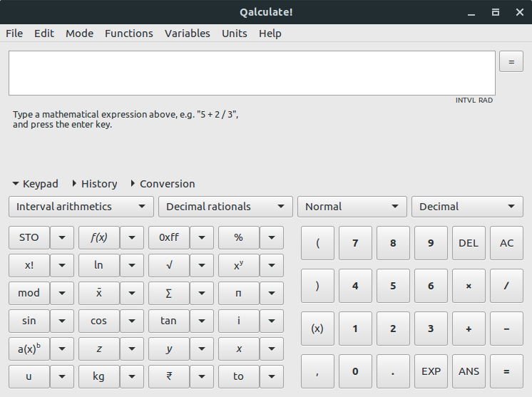 downloading Qalculate! 4.8.1 Rev 2