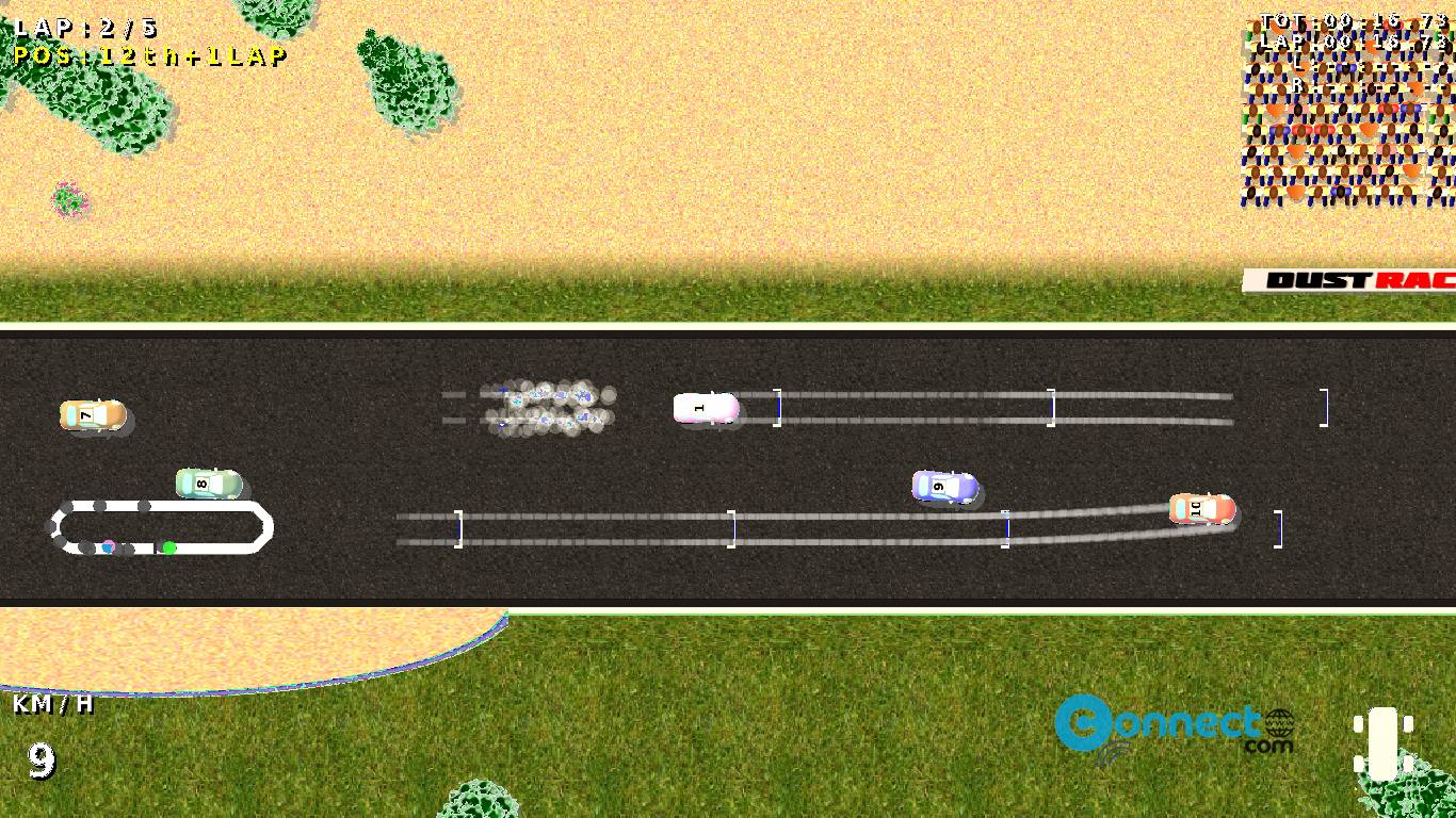 Dust Racing 2D game