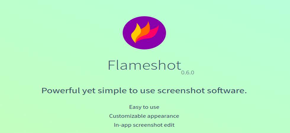 Flameshot Screenshot Software