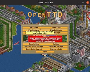 Read more about the article How to install OpenTTD on Ubuntu – Open Source remake of Transport Tycoon Deluxe – OpenTTD