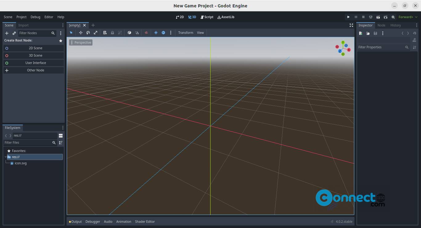 Godot 2D and 3D game engine