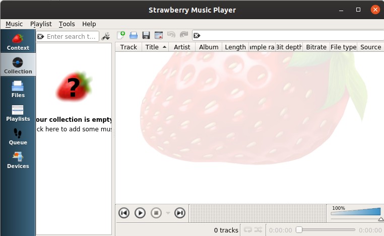 download the last version for windows Strawberry Music Player 1.0.18