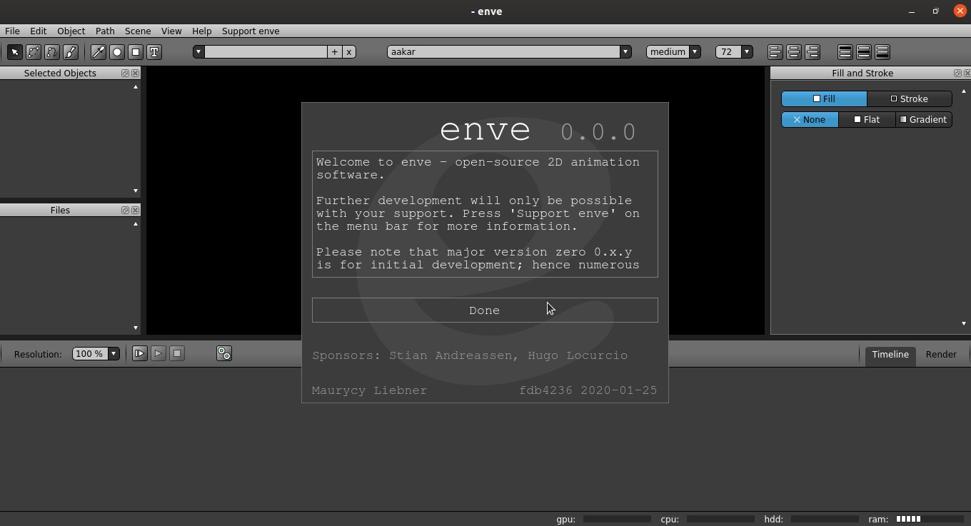 How to install Enve on Ubuntu – 2D Animation Software for Linux |  