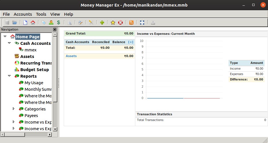 money manager ex conversion from quicken problems