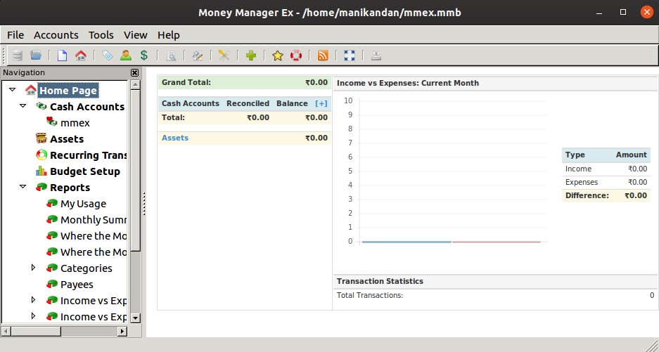 money manager ex restore backup